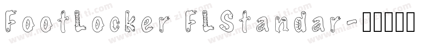 FootLocker FLStandar字体转换